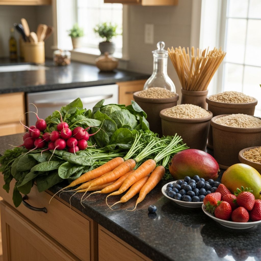 Healthy lifestyle and balanced nutrition